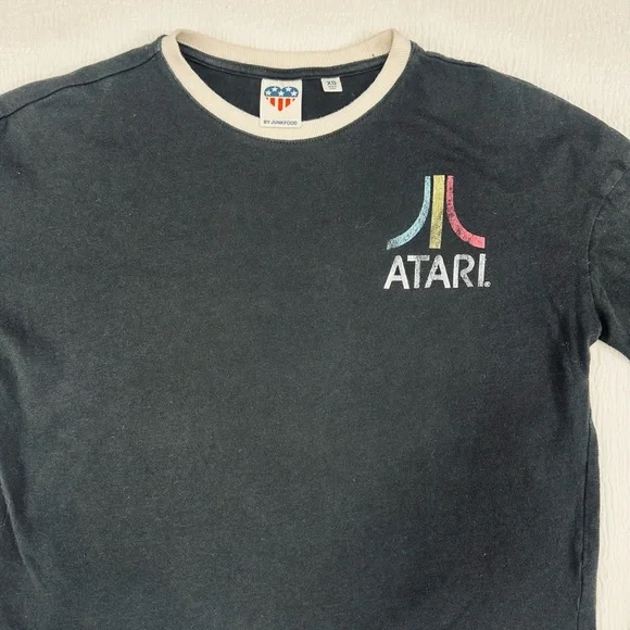 Atari Black Long Sleeve Shirt​ - Picture 3 of 5